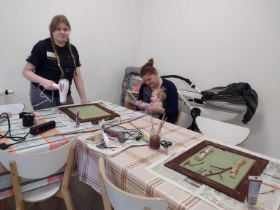 Chrobotek w roli głównej - warsztaty artystyczne z okazji Dnia Kobiet